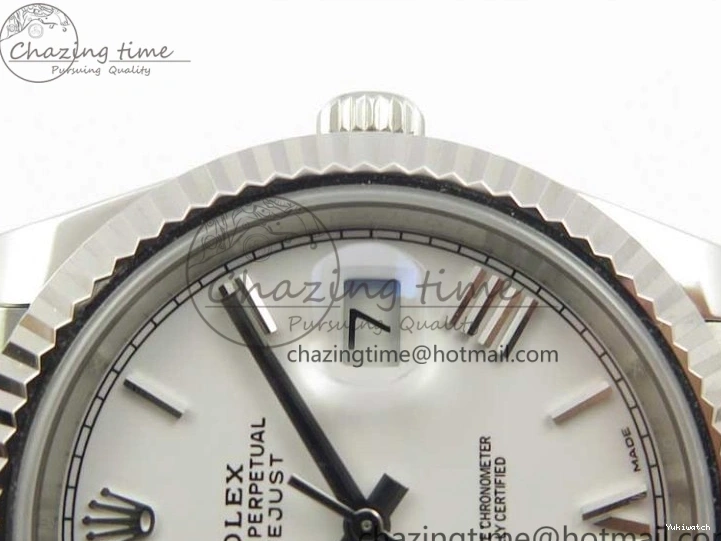 Dial SS Bracelet 126334 A3235 on Markers Best Jubilee 904L 1:1 DateJust Noob Roman Edition White 0214